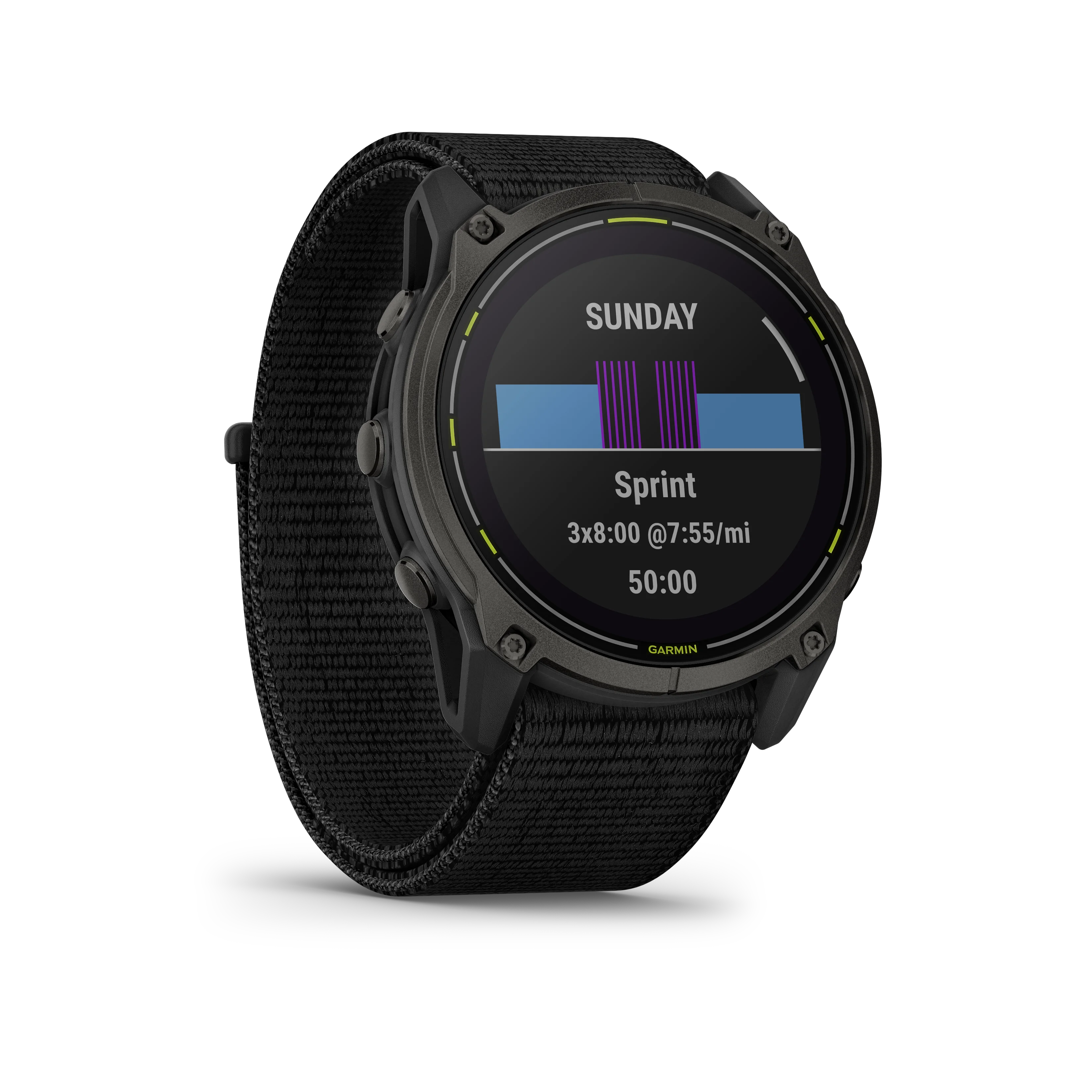 Garmin Enduro 3 MIP SOLAR Sapphire Edition 51mm 1.4” węglowoszary czarny pasek
