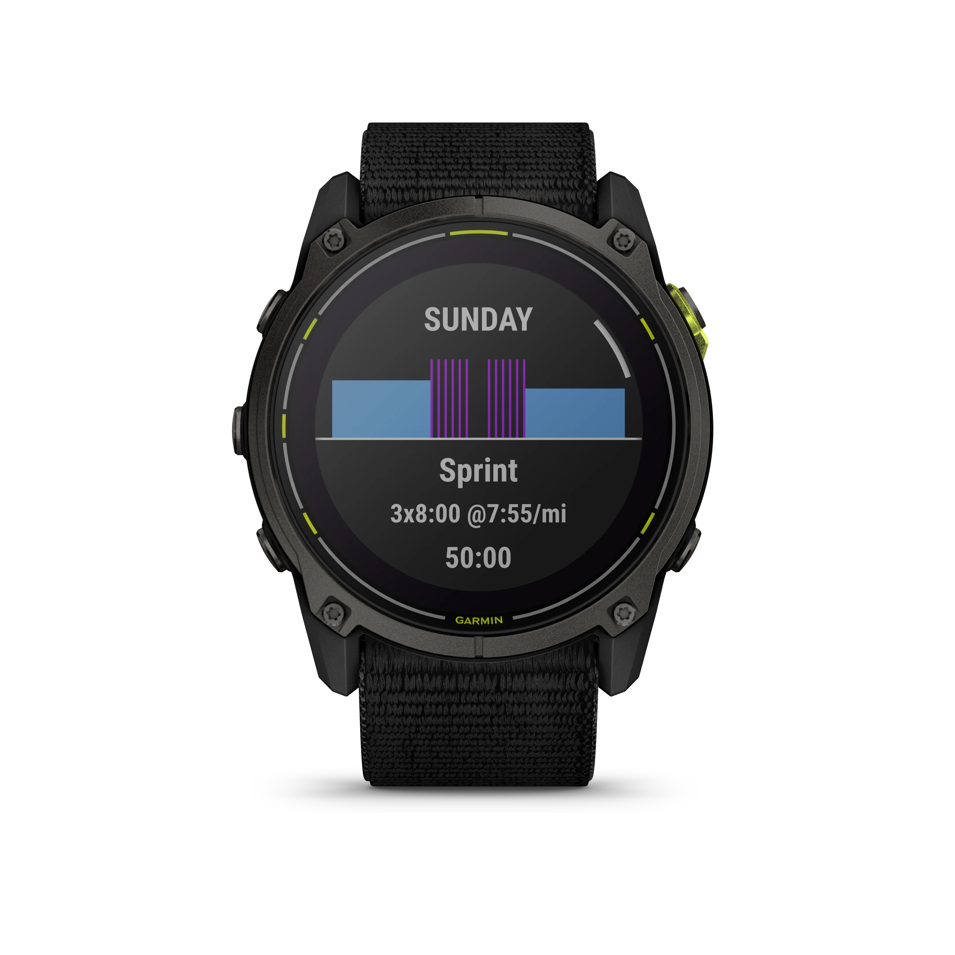 Garmin Enduro 3 MIP SOLAR Sapphire Edition 51mm 1.4” węglowoszary czarny pasek