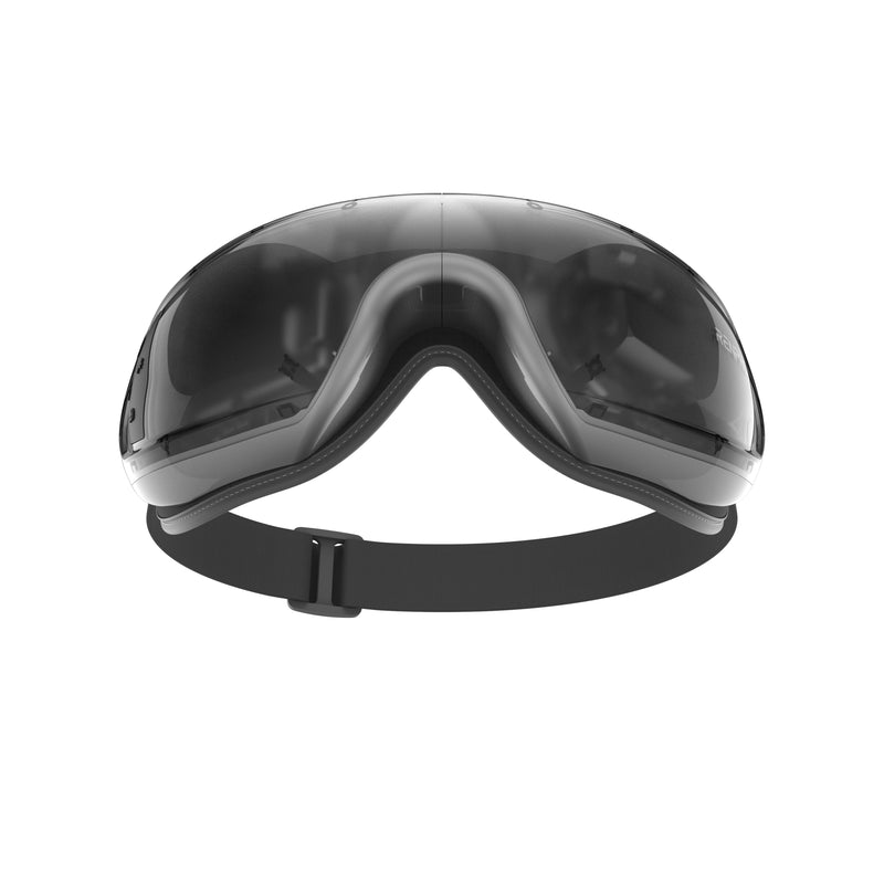 Renpho Edge Eyeris 3 czarny - Inteligentny masażer oczu ze sterowaniem głosowym i maską żelową