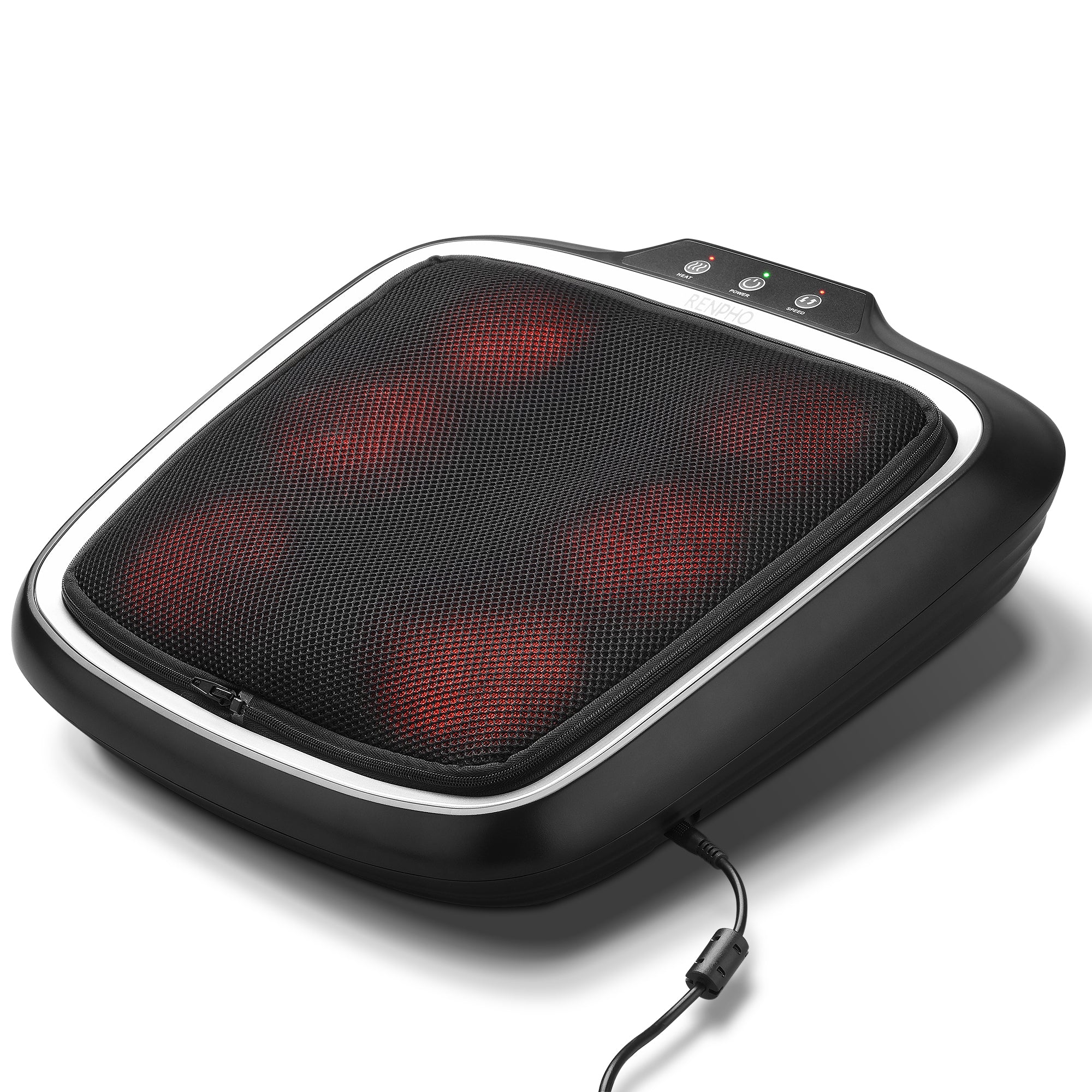 Renpho RF-FM062 – Profesjonalny masażer stóp i łydek Shiatsu z funkcją podgrzewania Czarny