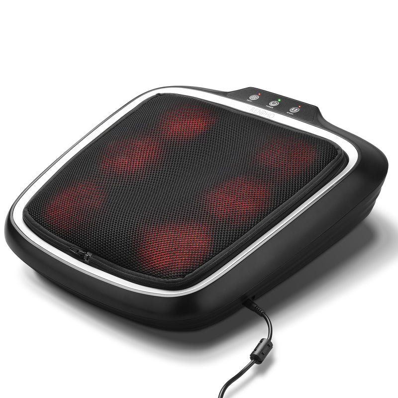 Renpho RF-FM062 – Profesjonalny masażer stóp i łydek Shiatsu z funkcją podgrzewania Czarny