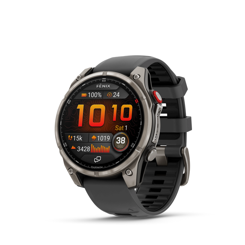 Garmin Smartwatch Fenix 8 Pro – 47 mm, AMOLED, Sapphire, Tytanowy