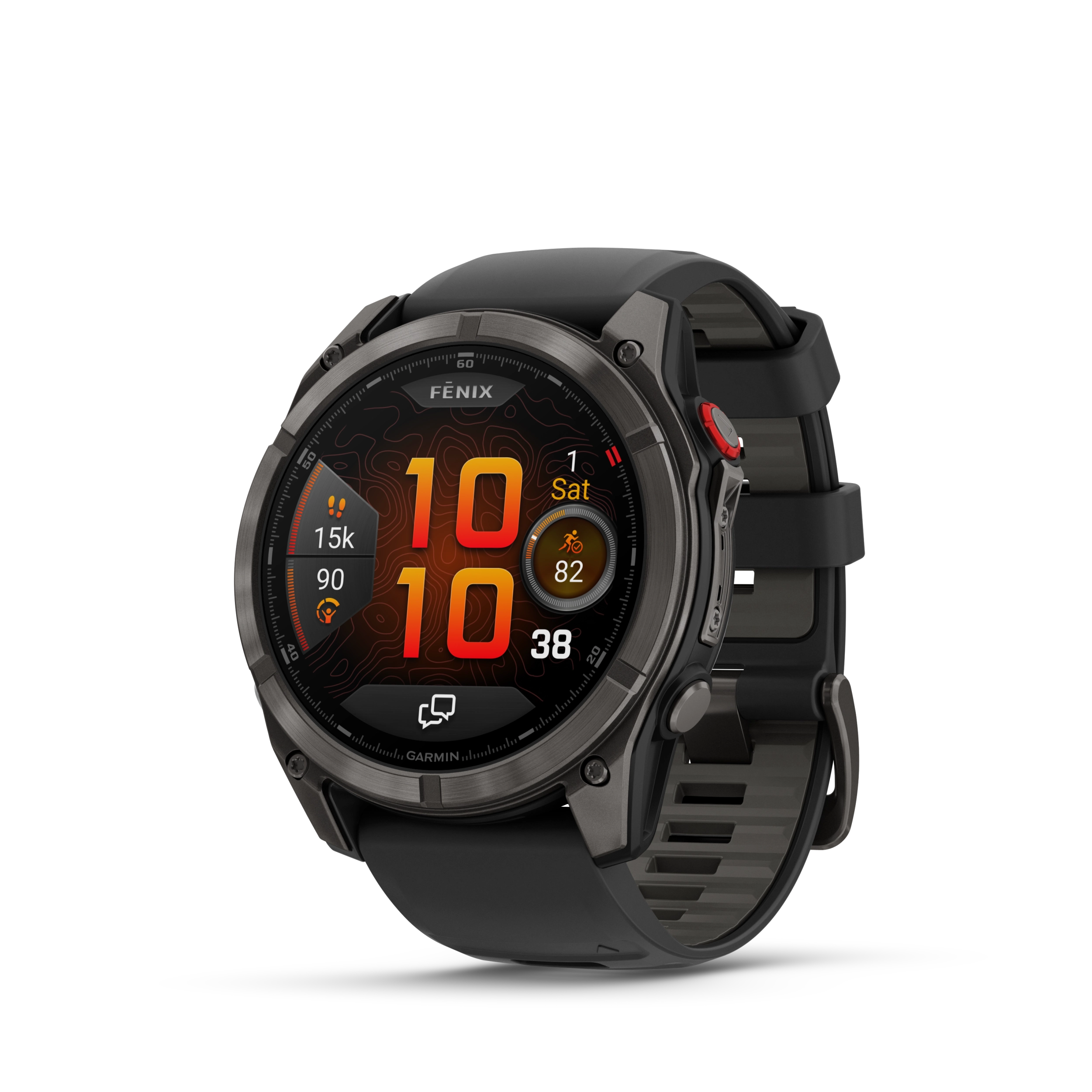 Garmin Fenix 8 Pro – 51 mm, AMOLED, Sapphire, Carbon grey DLC titanium
