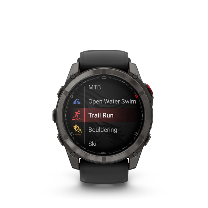Garmin Fenix 8 Pro – 51 mm, AMOLED, Sapphire, Carbon grey DLC titanium