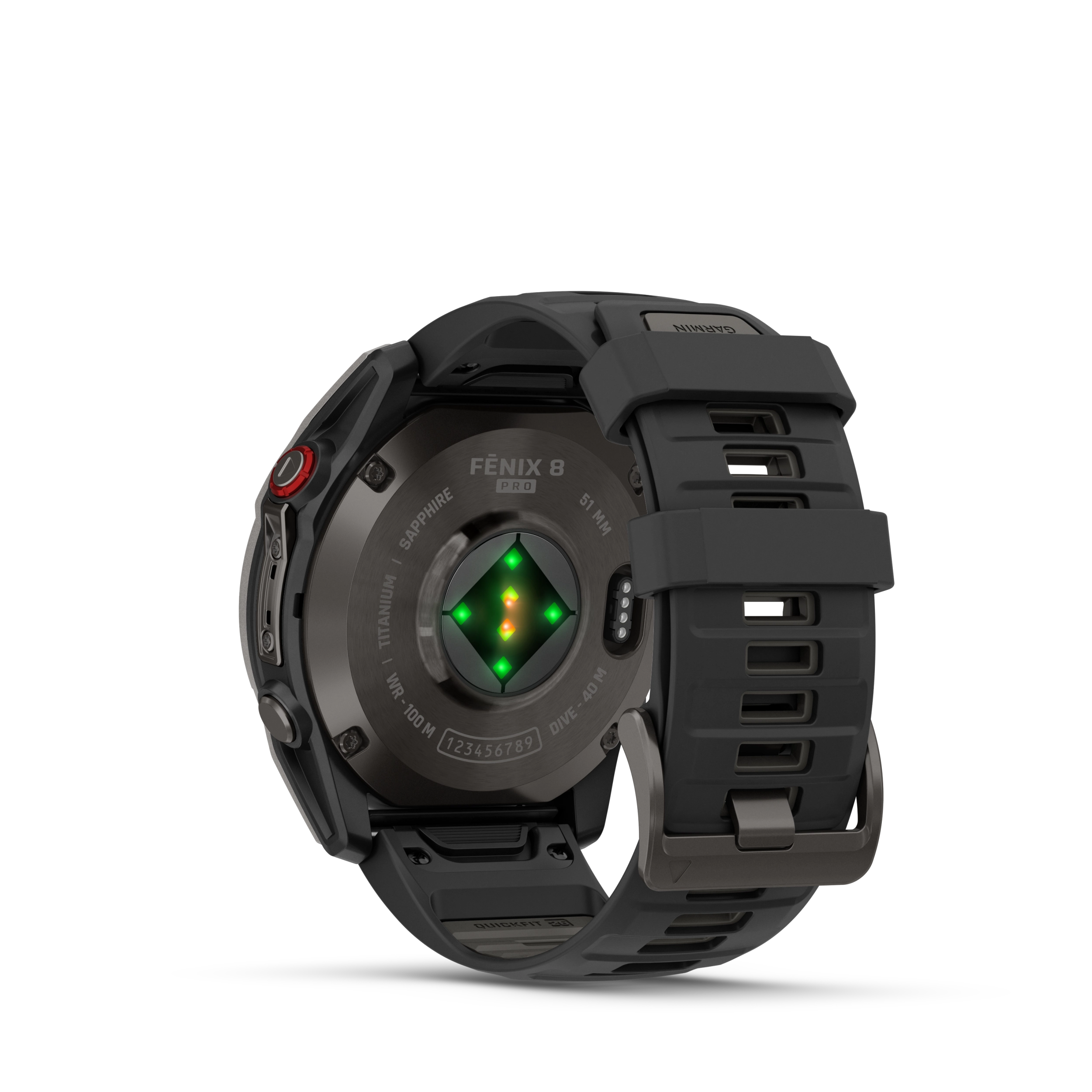 Garmin Fenix 8 Pro – 51 mm, AMOLED, Sapphire, Carbon grey DLC titanium