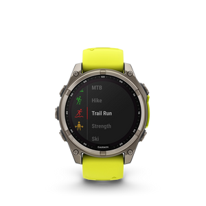 Garmin fenix 8 Sapphire Solar 47 mm - żółty