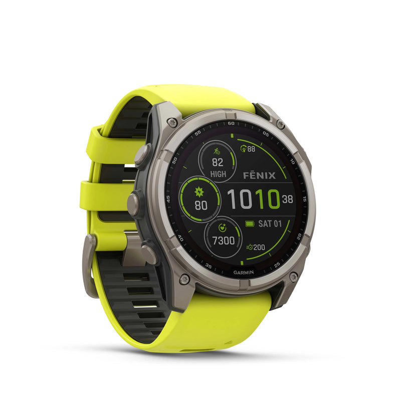 Garmin Fenix 8 — 51 mm, Solar, Sapphire, Tytanowy