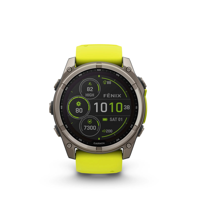 Garmin Fenix 8 — 51 mm, Solar, Sapphire, Tytanowy