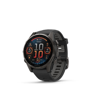 Garmin Fenix 8 — 43 mm, AMOLED Sapphire, Carbon grey DLC titanium