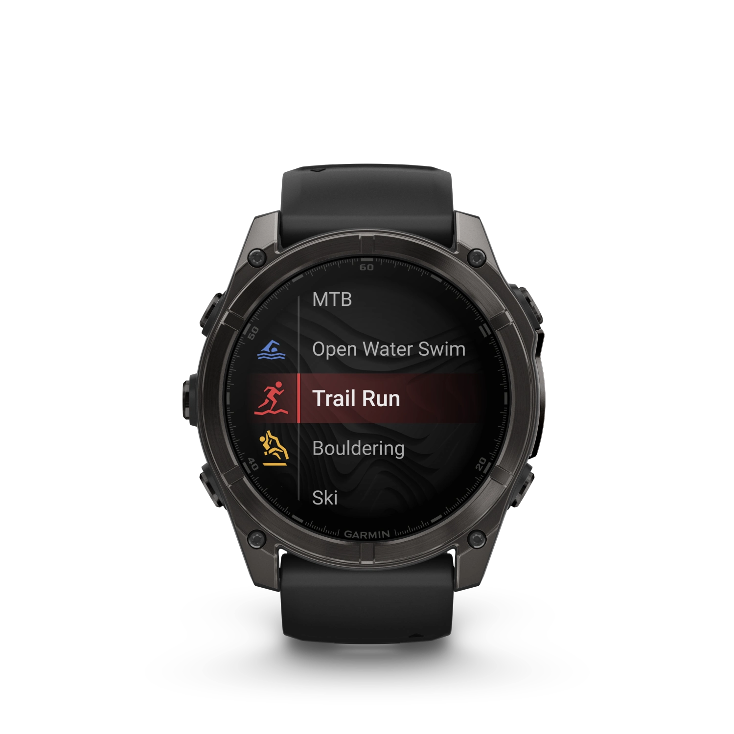 Garmin Fenix 8 AMOLED Sapphire Edition 51mm 1.4” Carbon grey DLC z paskiem silikonowym w kolorze czarnym