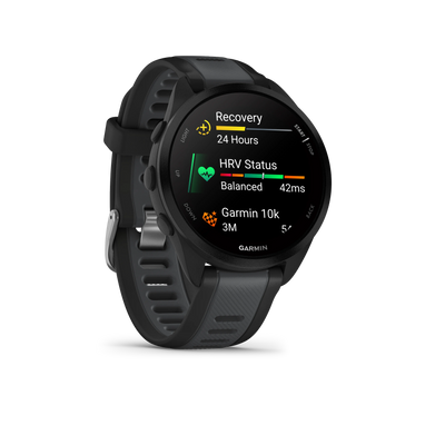 Garmin Forerunner 165 Czarny / Slate grey