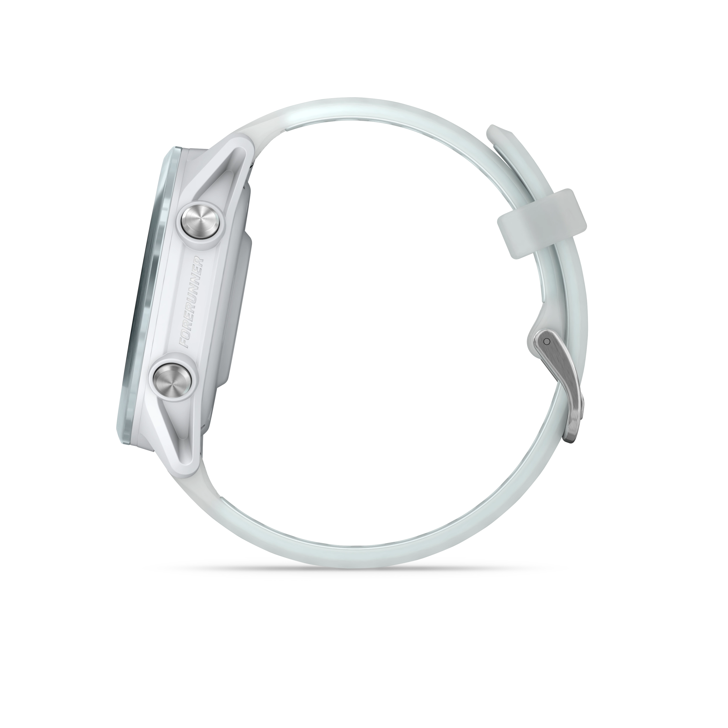 Garmin Forerunner 570 - 42mm Aluminiowy w kolorze Cloud Blue z półprzezroczystym paskiem w kolorze Whitestone/Cloud Blue