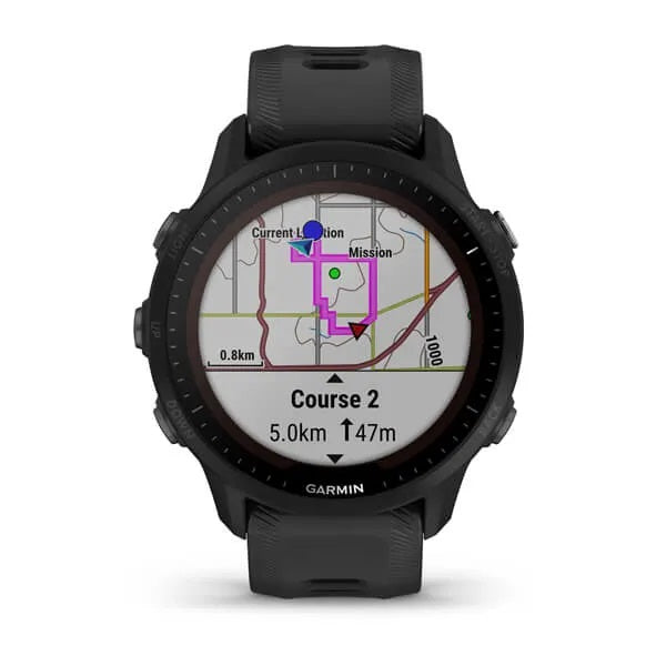 Garmin Forerunner® 955 Solar zegarek dla biegacza z baterią słoneczną