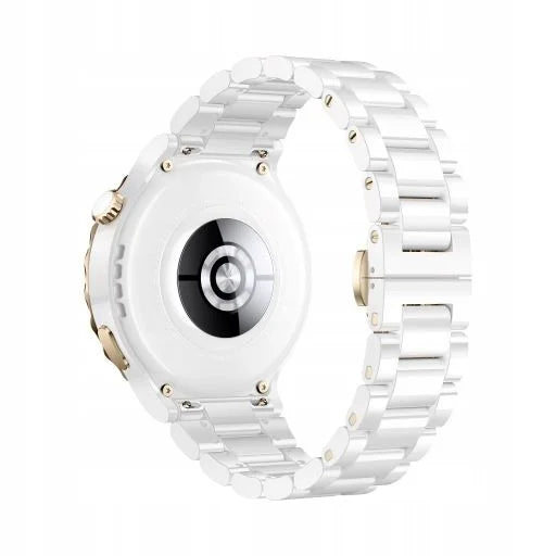 HUAWEI WATCH GT 3 Pro 43mm Elegant smartwatch damski biały złota ramka