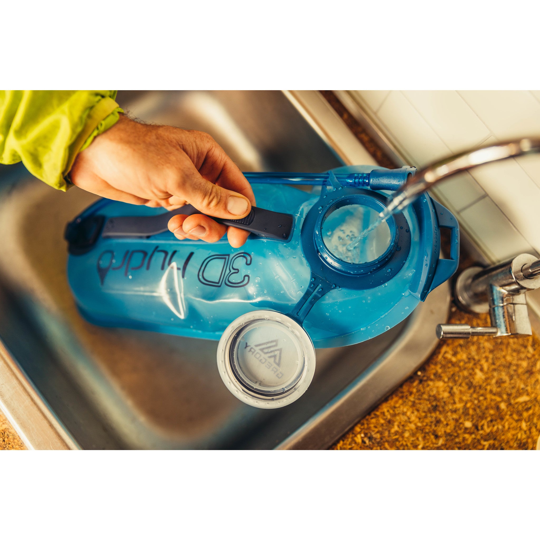 Gregory 3D Hydro Reservoir – bukłak, 3 L, Optic Blue