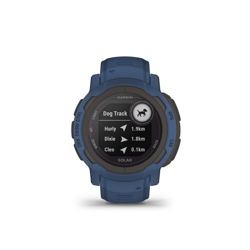Garmin Instinct 2 Solar wytrzymały zegarek GPS - niebieski