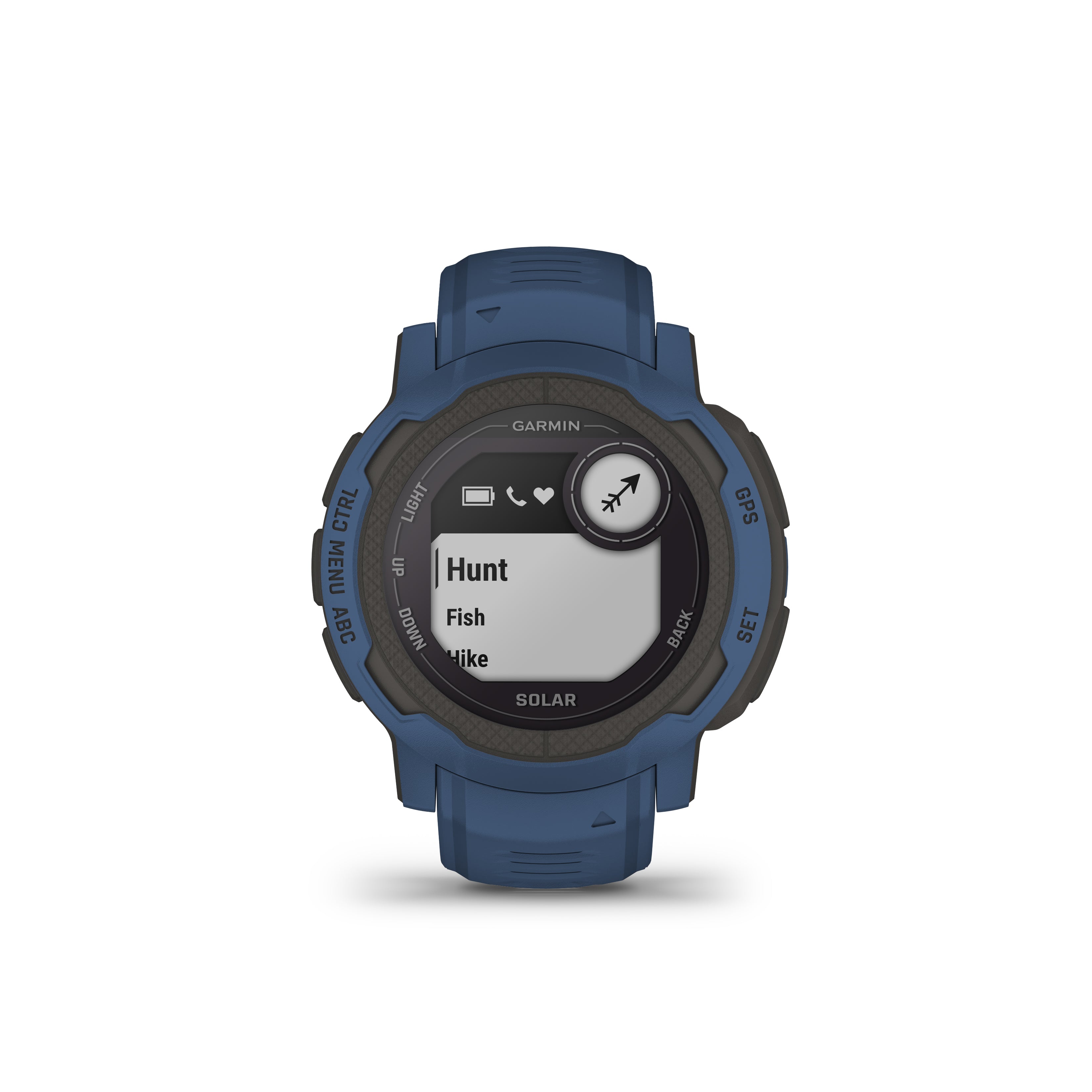 Garmin Instinct 2 Solar wytrzymały zegarek GPS - niebieski