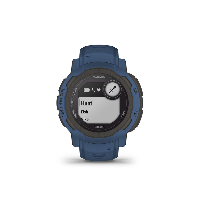 Garmin Instinct 2 Solar wytrzymały zegarek GPS - niebieski