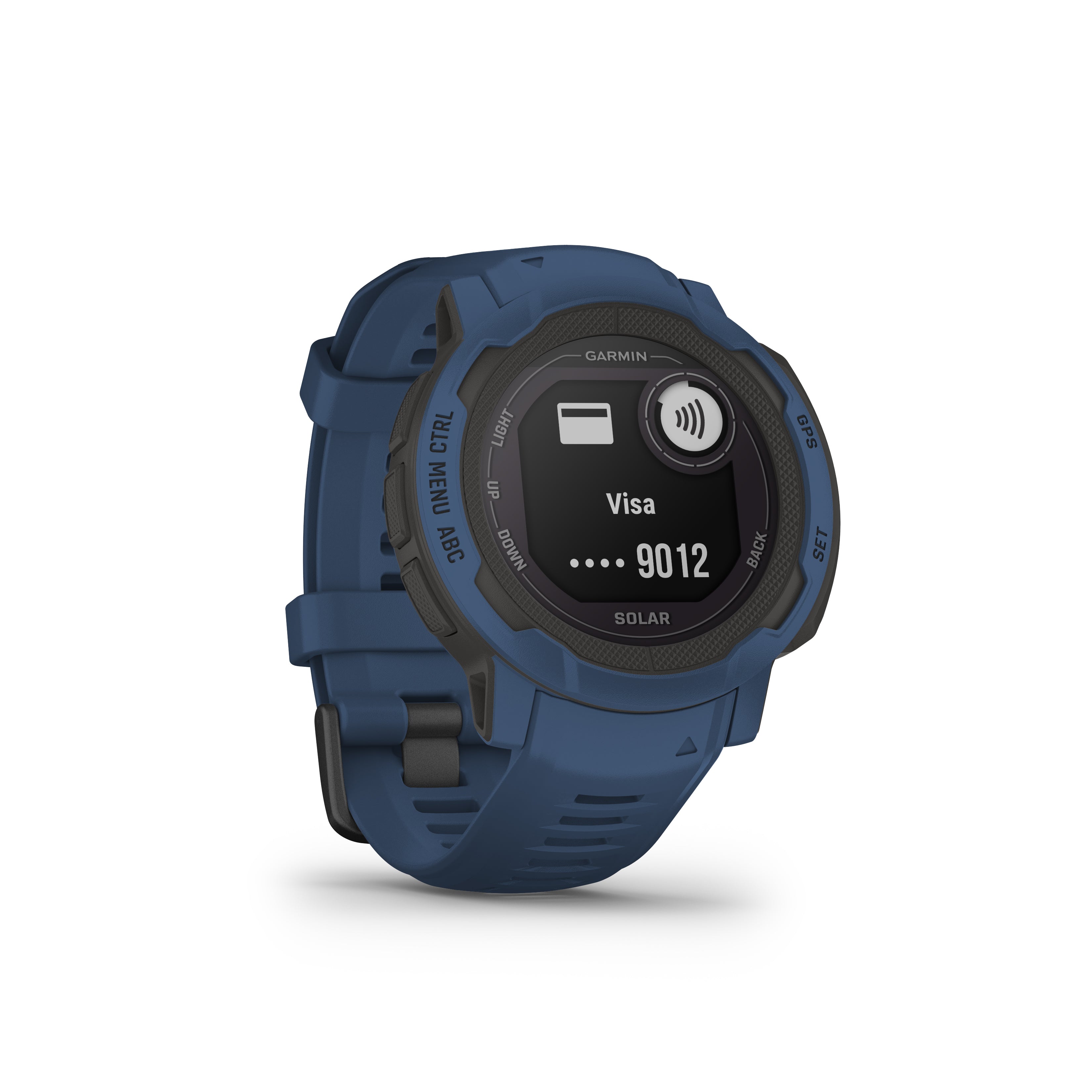 Garmin Instinct 2 Solar wytrzymały zegarek GPS - niebieski