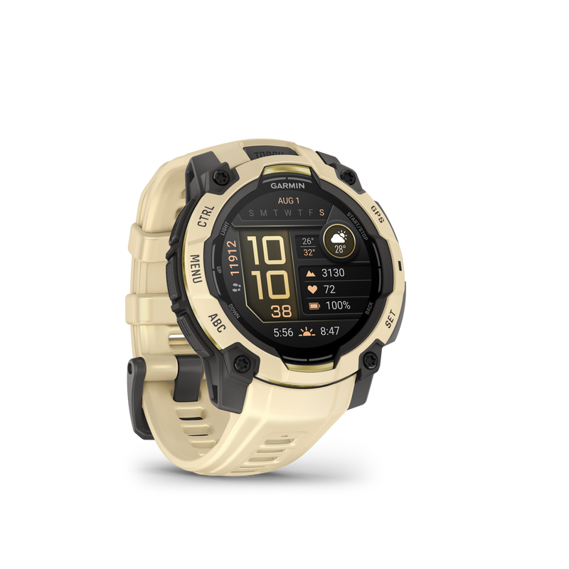 Garmin Instinct 3 – 45 mm, AMOLED, Citrine z paskiem w kolorze Citrine