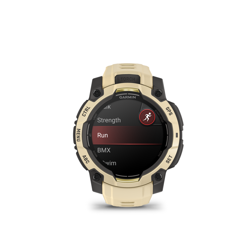 Garmin Instinct 3 – 45 mm, AMOLED, Citrine z paskiem w kolorze Citrine