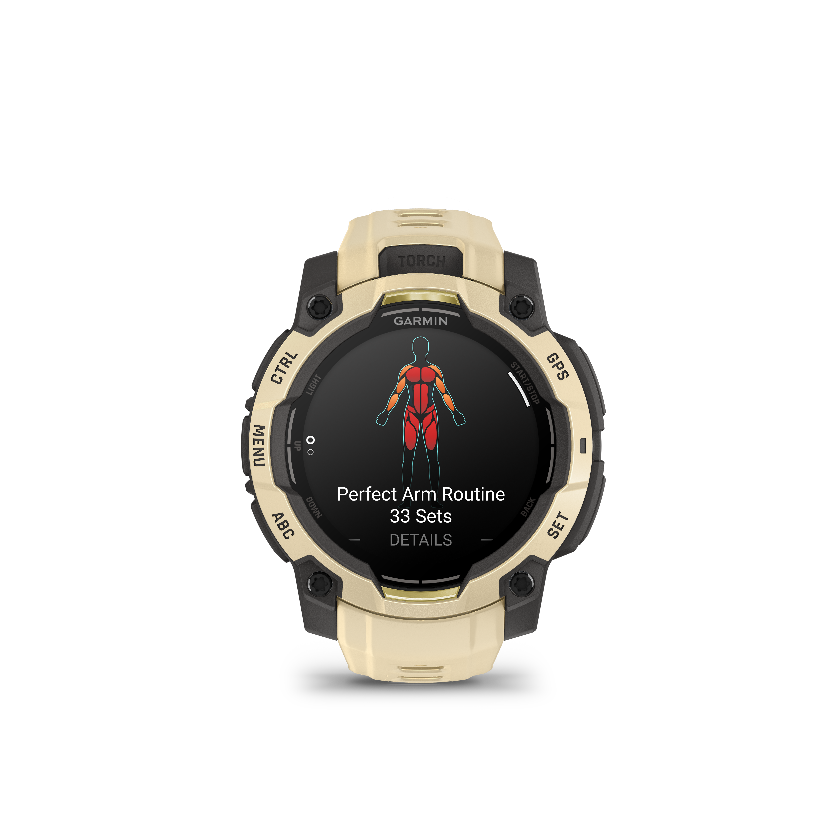Garmin Instinct 3 – 45 mm, AMOLED, Citrine z paskiem w kolorze Citrine