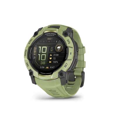 Garmin Instinct 3 – 50 mm, AMOLED, Fern Green z paskiem w kolorze Fern green
