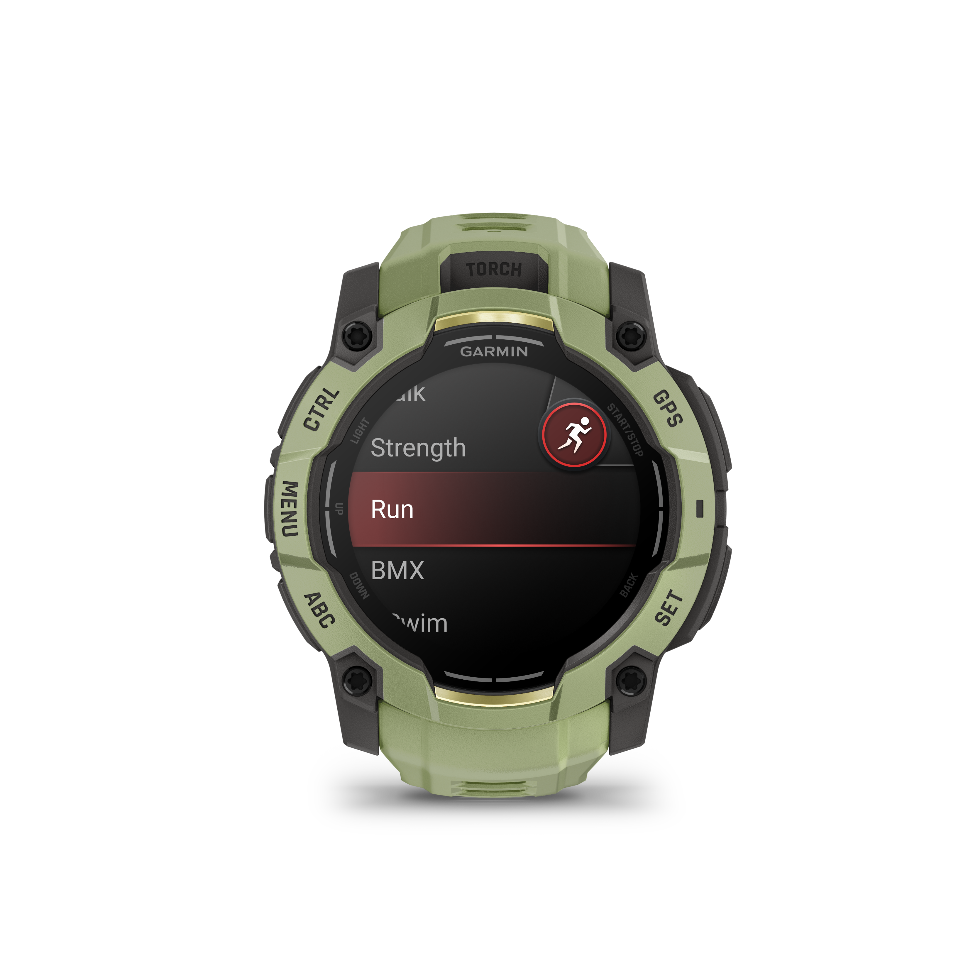 Garmin Instinct 3 – 50 mm, AMOLED, Fern Green z paskiem w kolorze Fern green