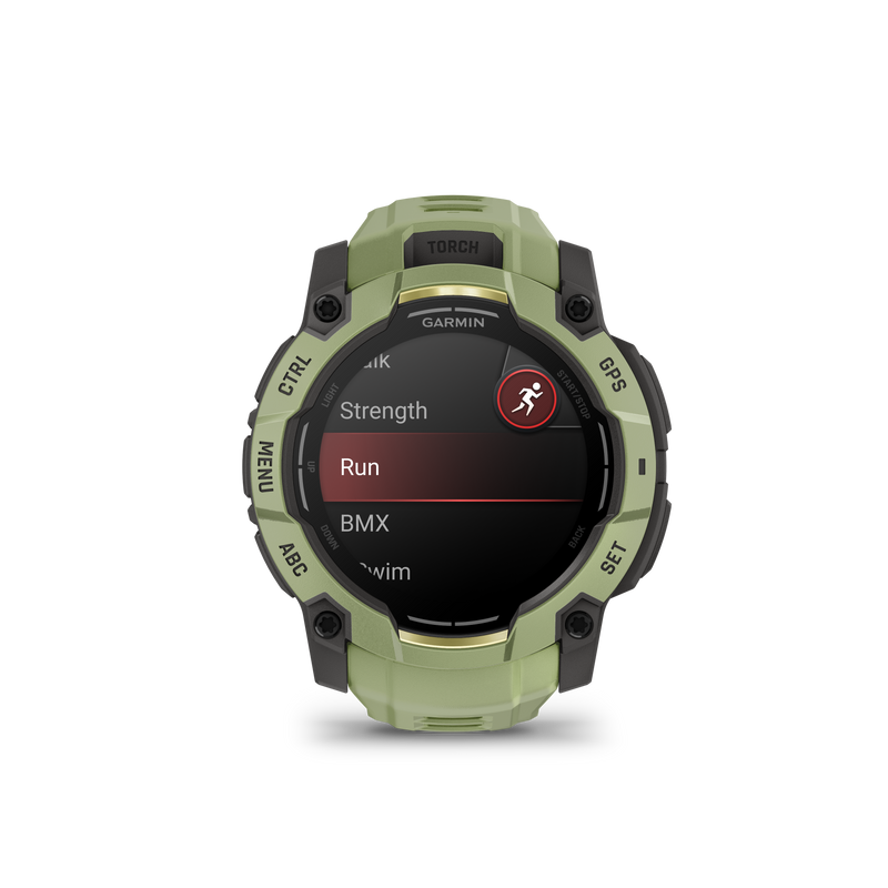 Garmin Instinct 3 – 50 mm, AMOLED, Fern Green z paskiem w kolorze Fern green