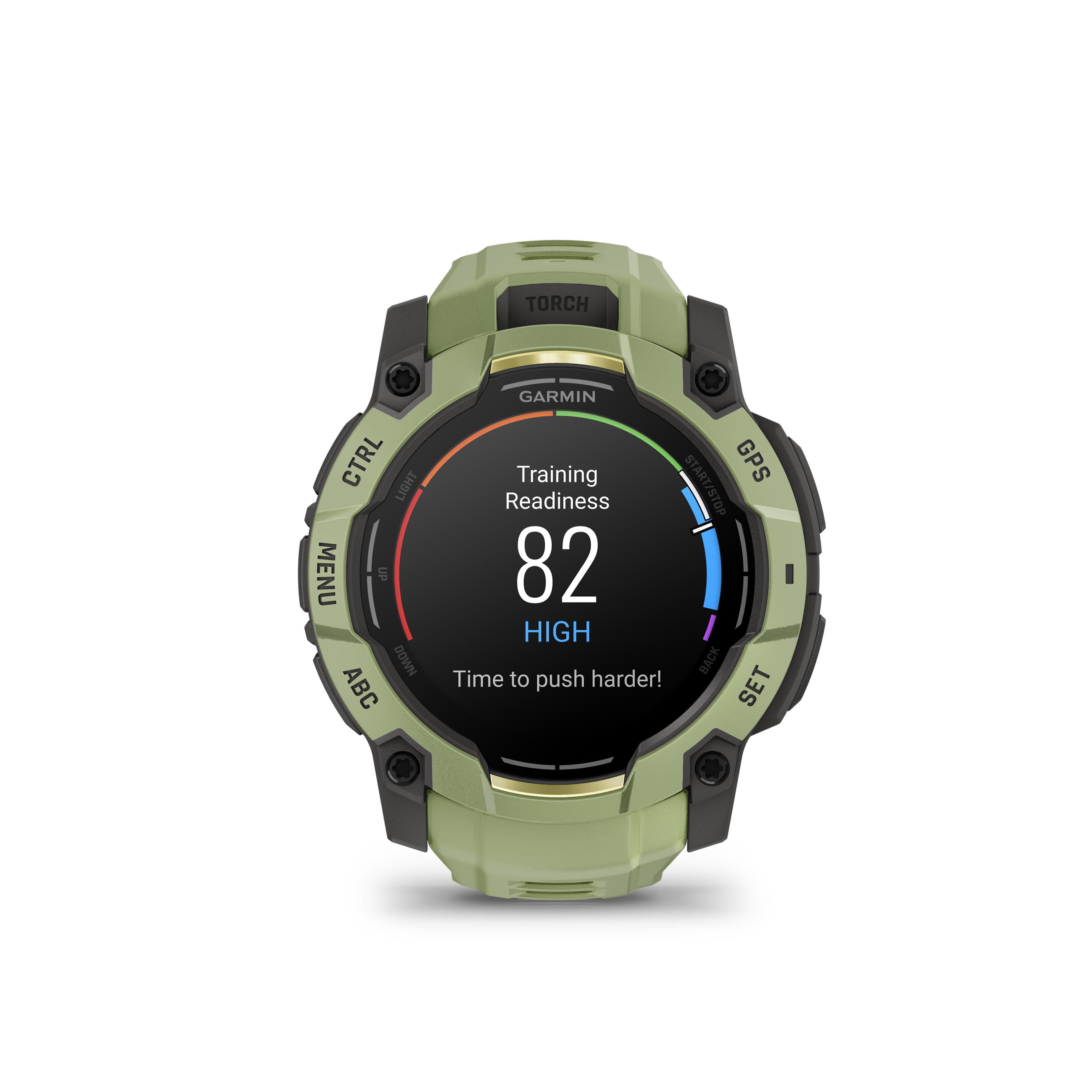 Garmin Instinct 3 – 50 mm, AMOLED, Fern Green z paskiem w kolorze Fern green