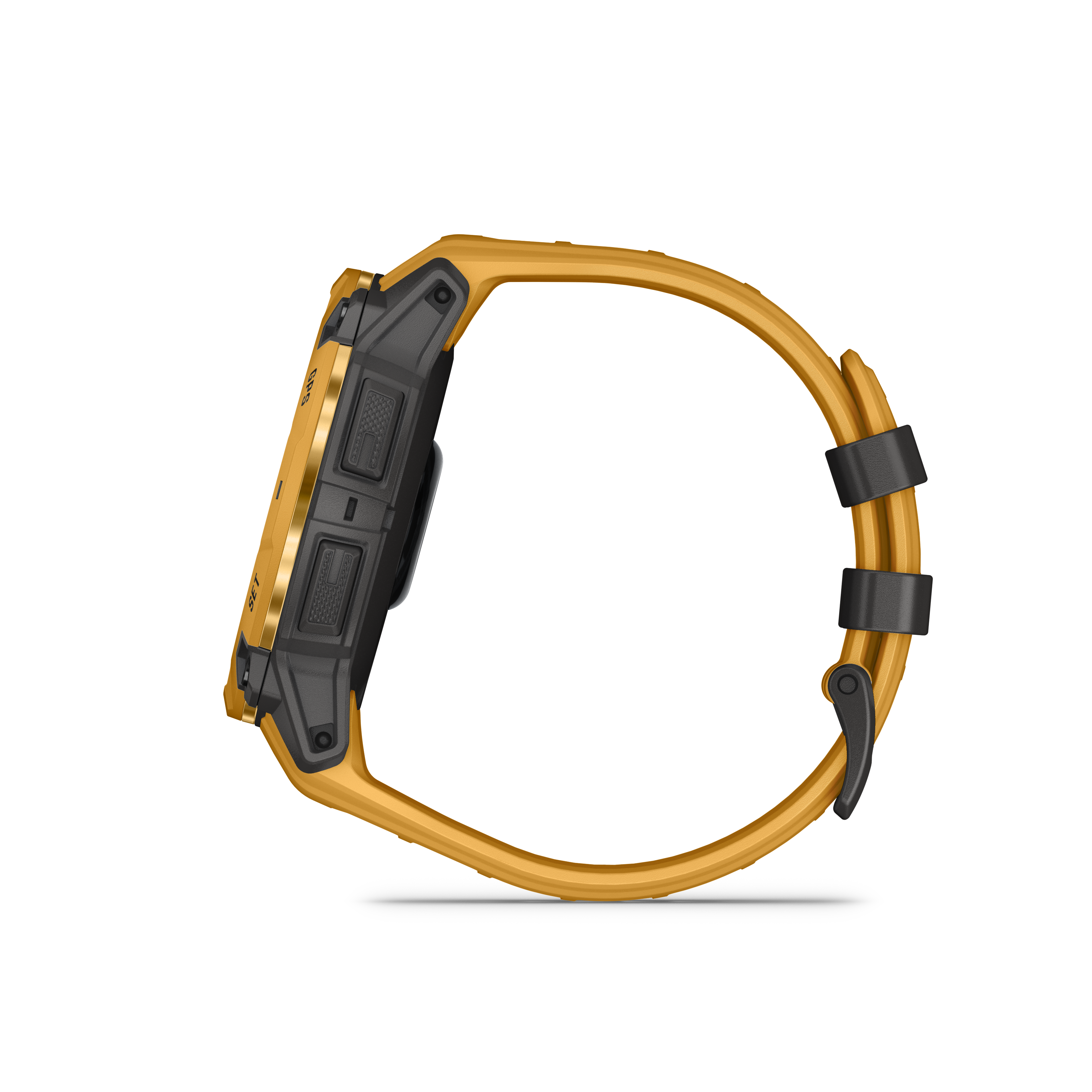 Garmin Instinct 3 – 50 mm, Solar, Sunburst z paskiem w kolorze Sunburst / Grey