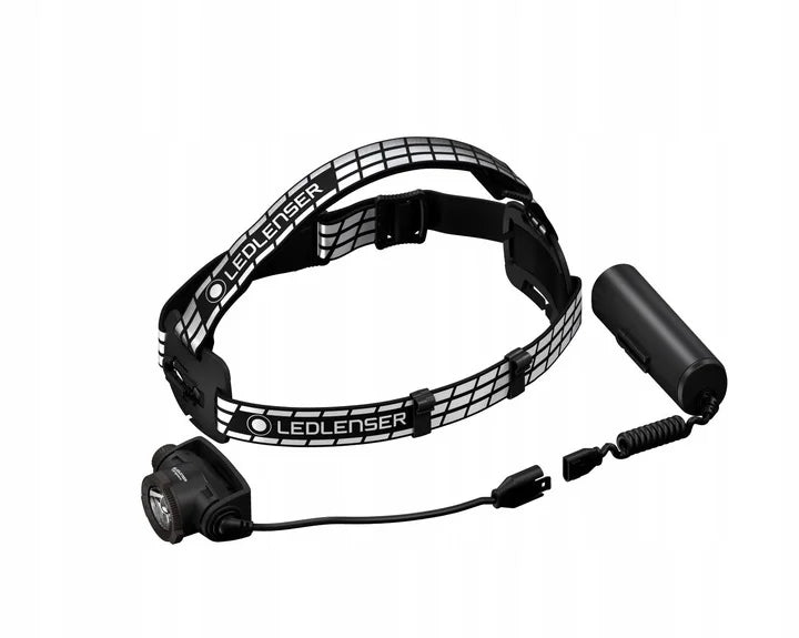 Czołówka dla grotołaza Ledlenser H7R Signature latarka czołowa 1200lm z mocnym akumulatorem