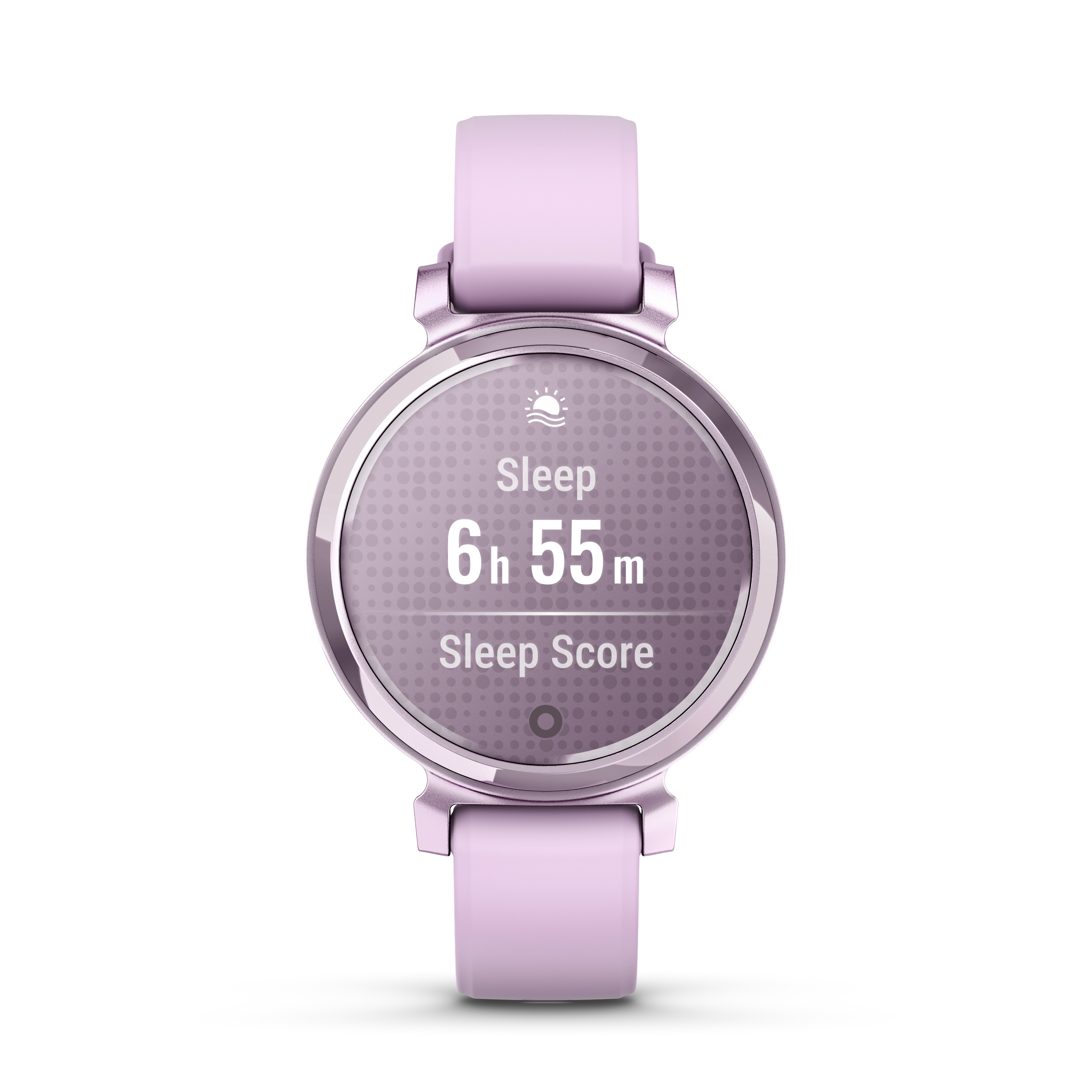 Garmin Lily 2 Metallic Lilac z paskiem silikonowym w kolorze Lilac