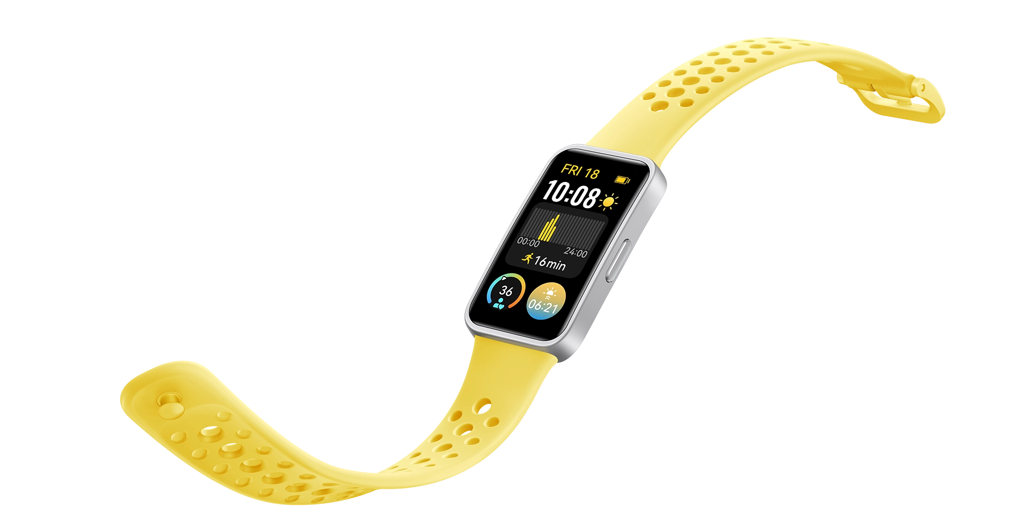Smartband Huawei Band 9 - żółty