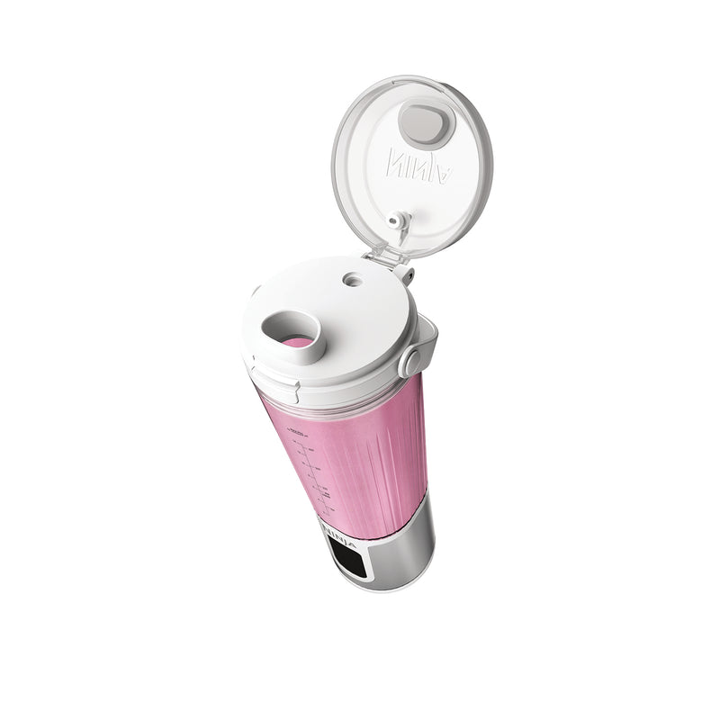 Ninja BC151EUWH - Bezprzewodowy blender kielichowy, 0,53 l, Srebrny