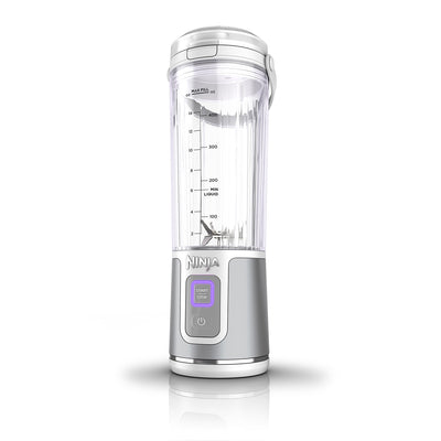 Ninja BC151EUWH - Bezprzewodowy blender kielichowy, 0,53 l, Srebrny