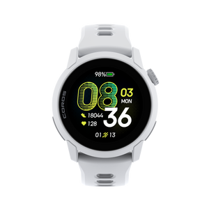 COROS PACE 4 – zegarek sportowy, 43 mm, Biały, pasek silikonowy