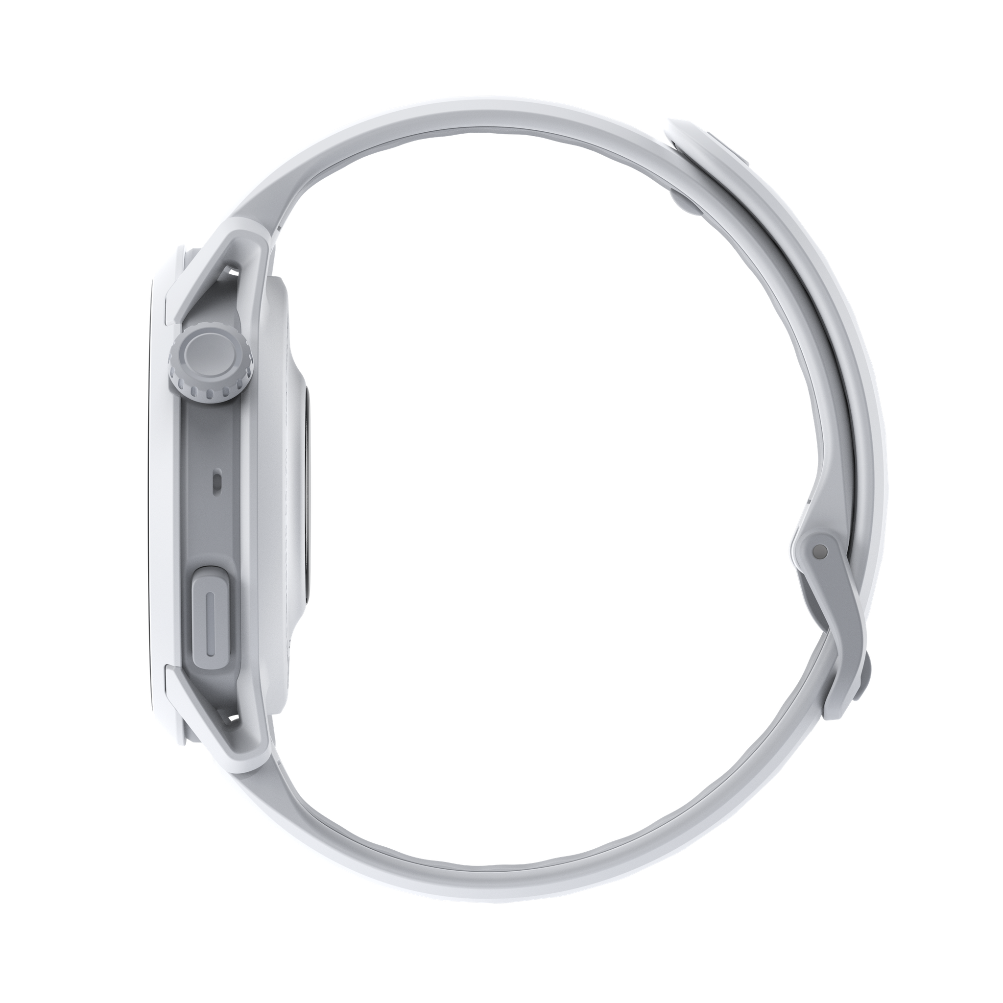 COROS PACE 4 – zegarek sportowy, 43 mm, Biały, pasek silikonowy