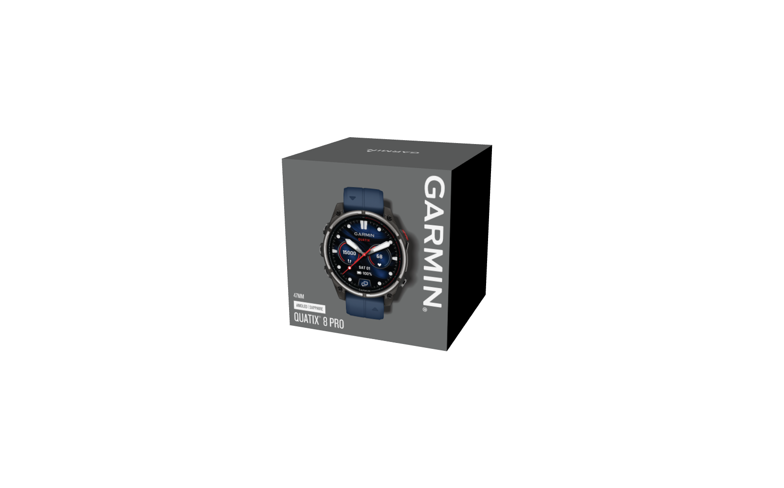 Garmin Smartwatch Quatix 8 Pro 47 mm AMOLED niebieski
