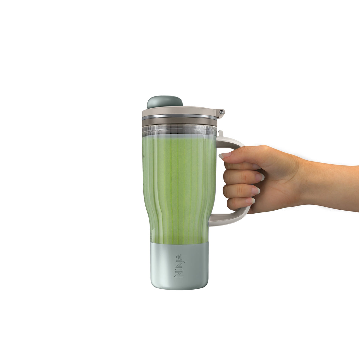 Ninja BlendBoss DB351EUST - Blender kielichowy, 0,65 l, Beżowy