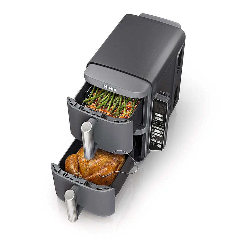 Ninja Frytkownica beztłuszczowa NINJA DoubleStack SL451EU + termometr w komplecie