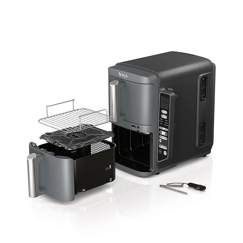 Ninja Frytkownica beztłuszczowa NINJA DoubleStack SL451EU + termometr w komplecie