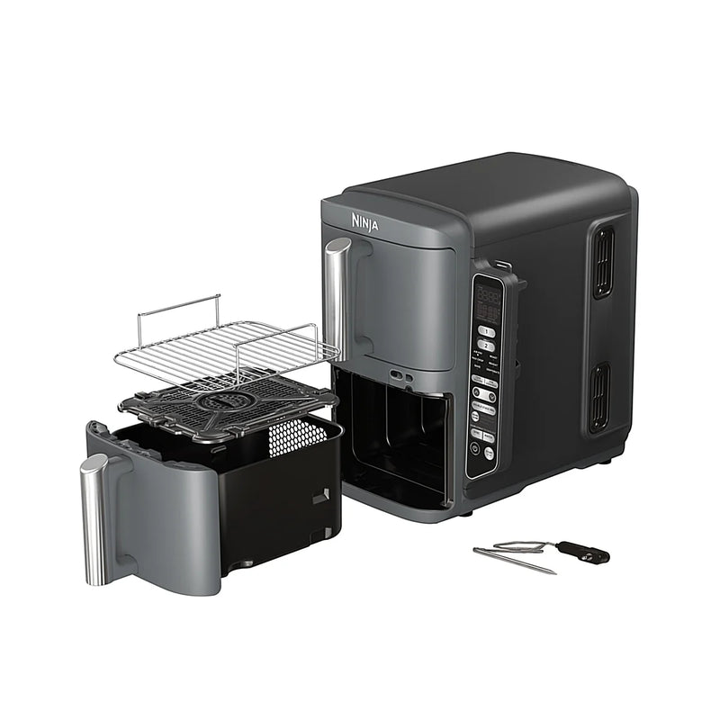 Ninja Frytkownica beztłuszczowa NINJA DoubleStack SL451EU + termometr w komplecie