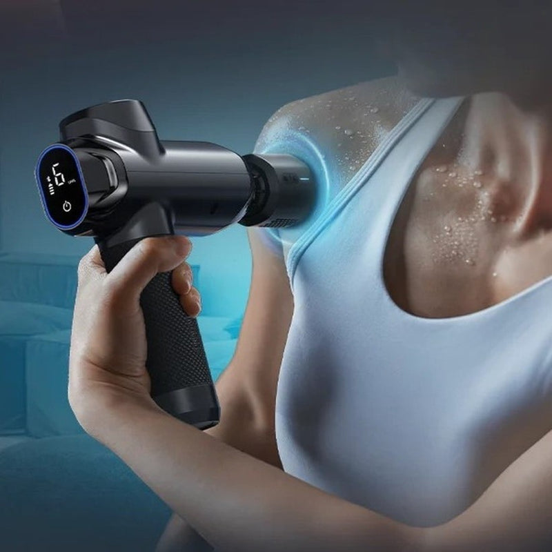 Renpho Power+ Thermacool Deluxe pistolet do masażu - czarny