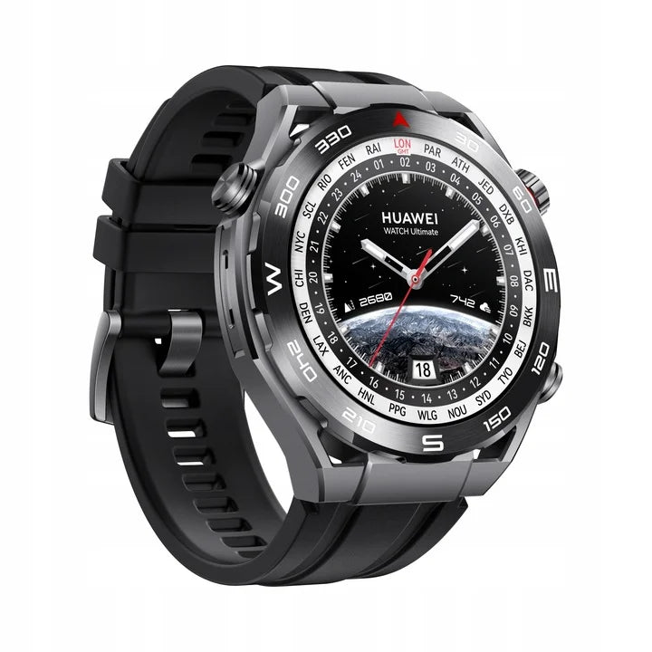 Huawei watch top black steel