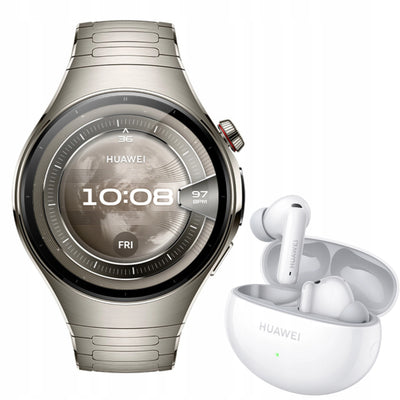 HUAWEI WATCH 5 Elite 46 mm + HUAWEI FreeBuds 6i Białe za 1zł