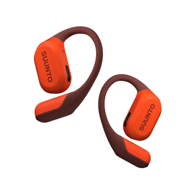 Suunto Spark - słuchawki bezprzewodowe z technologią Open-ear, Coral Orange