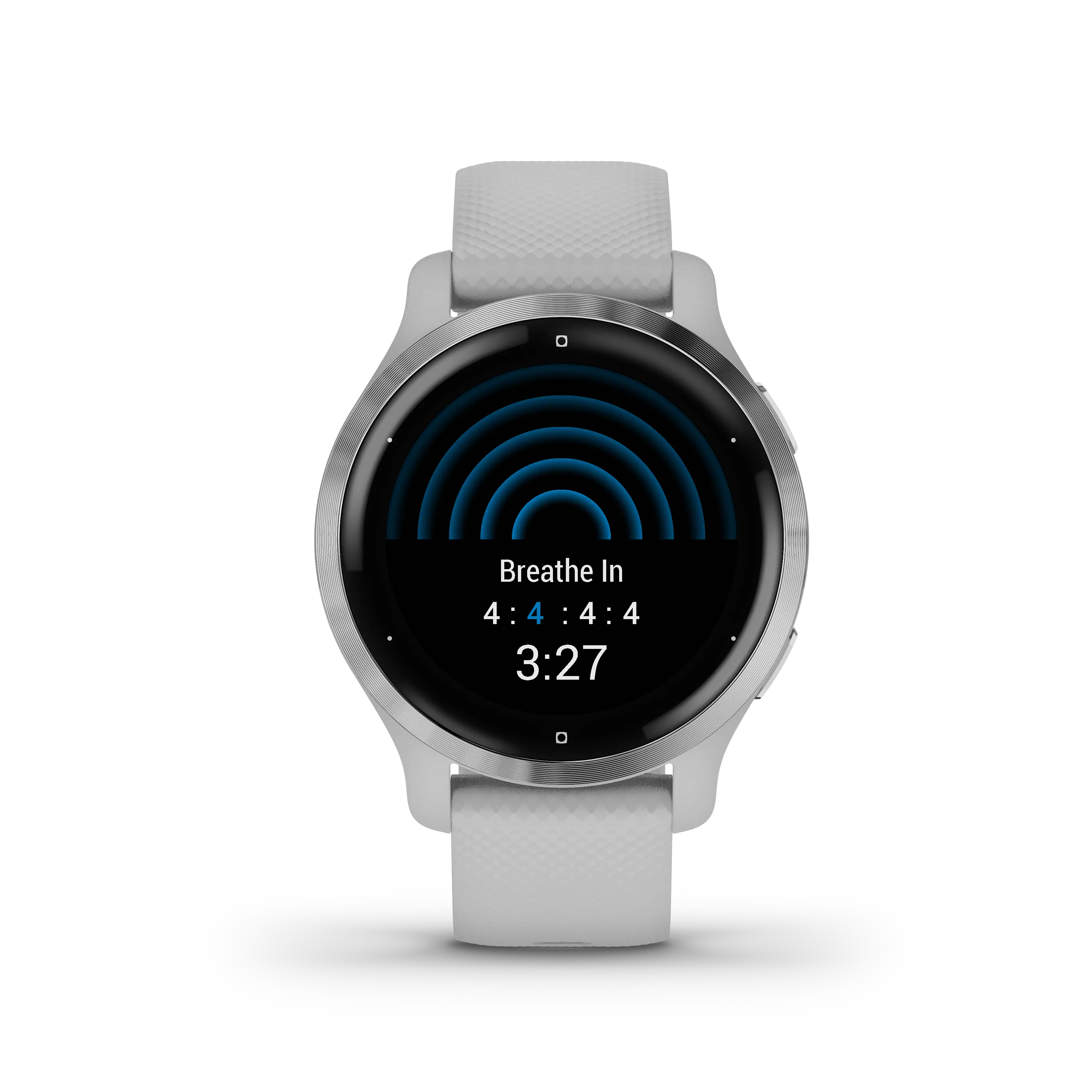 Smartwatch Garmin Venu® 2S zegarek wodoszczelny - srebrny