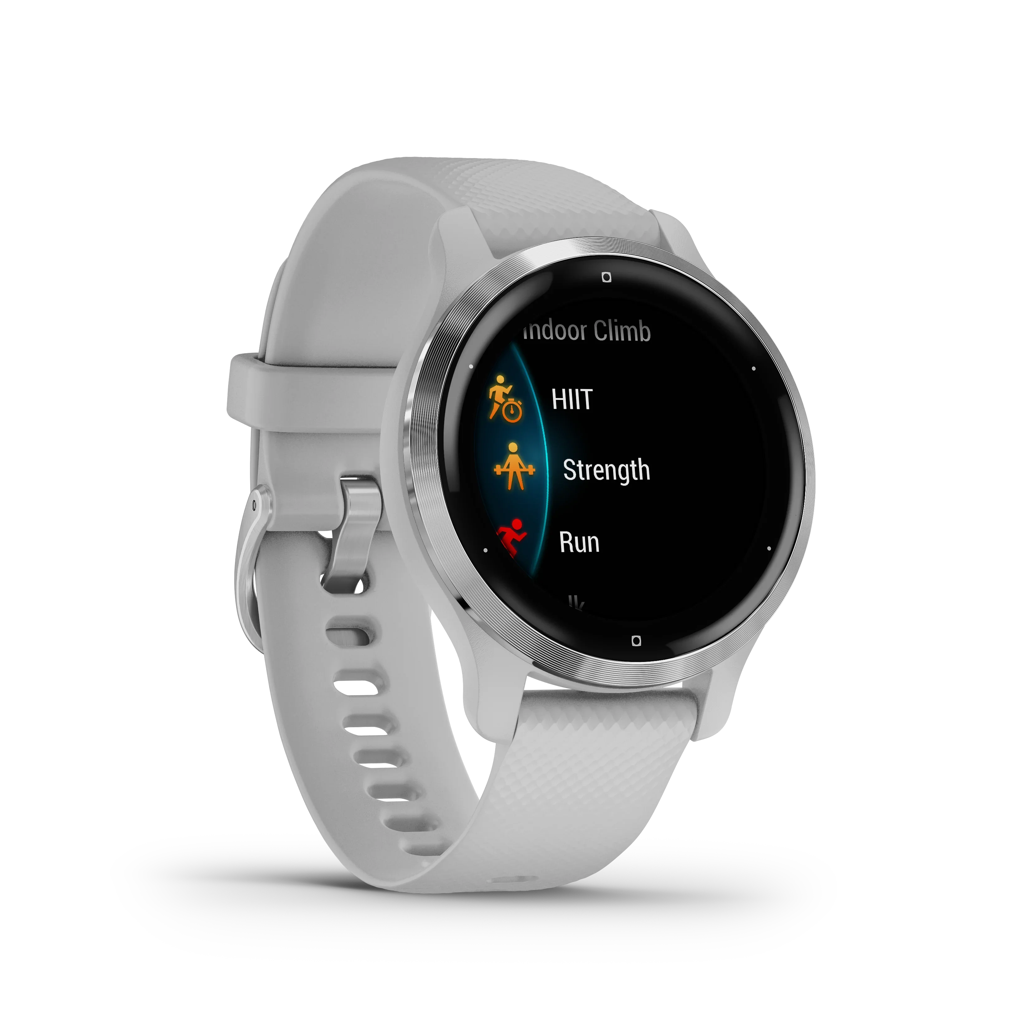 Smartwatch Garmin Venu® 2S zegarek wodoszczelny - srebrny