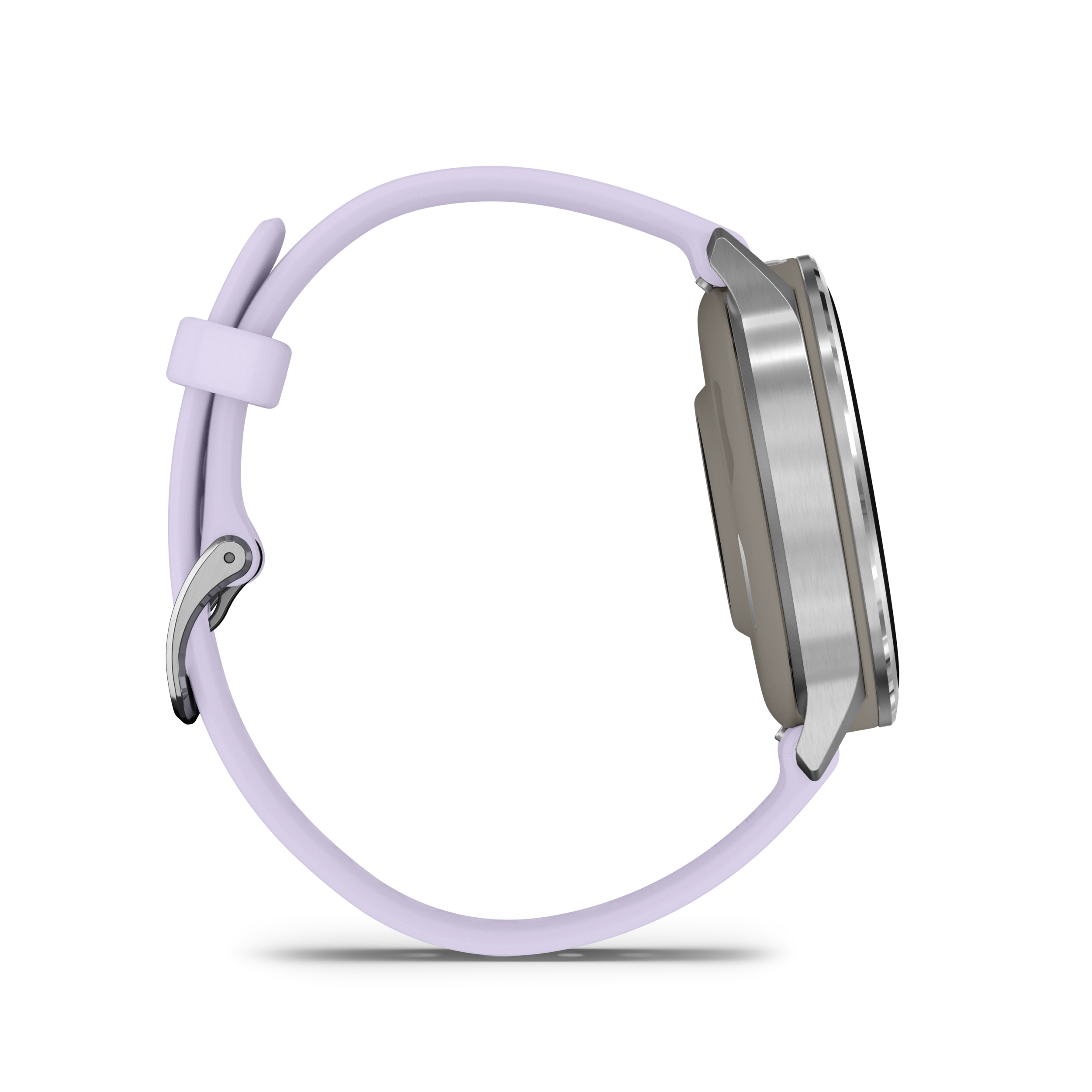 Garmin Venu 4 – 41 mm, Silver z paskiem silikonowym w kolorze Periwinkle
